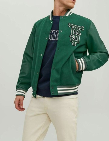 Jacheta Jack&Jones, verde, M