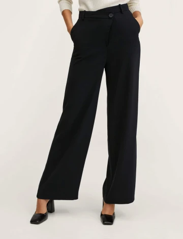 Pantaloni Mango, negru