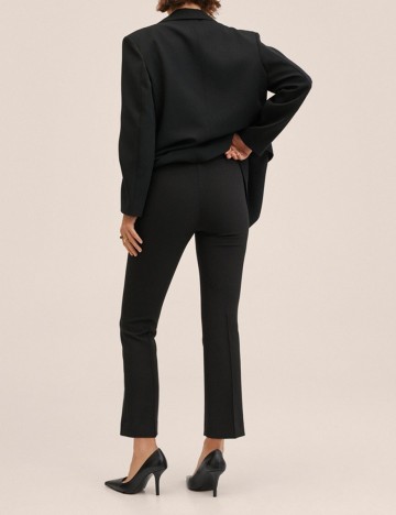 Pantaloni Mango, negru