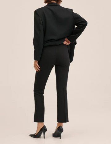 Pantaloni Mango, negru