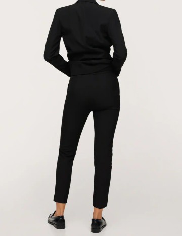 Pantaloni Mango, negru