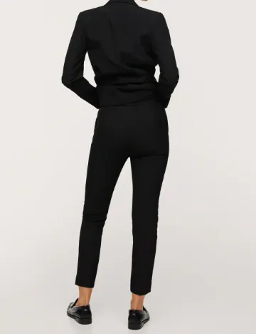 Pantaloni Mango, negru