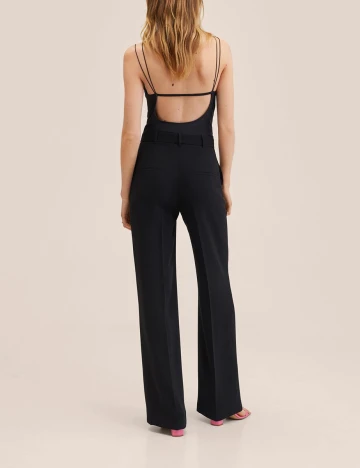 Pantaloni Mango, negru