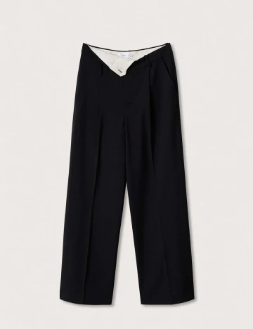 Pantaloni Mango, negru