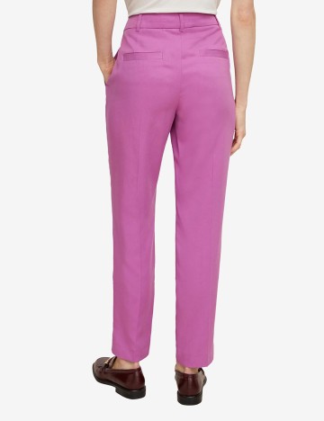 Pantaloni Comma, roz