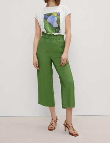 
						Pantaloni Comma, verde, 38