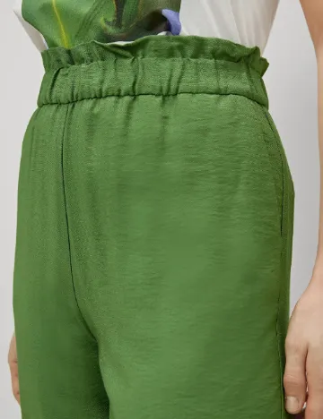 Pantaloni Comma, verde Verde