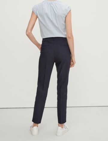 Pantaloni Comma, bleumarin