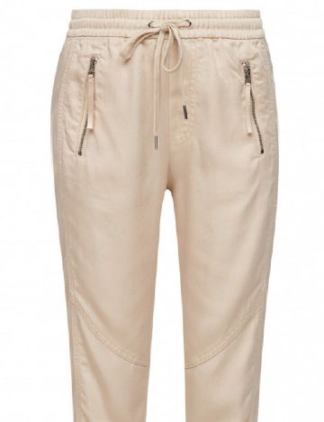 Pantaloni s.Oliver, crem