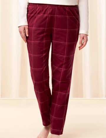 Pantaloni de pijama Triumph, visiniu Rosu