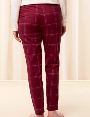 Pantaloni de pijama Triumph, visiniu Rosu