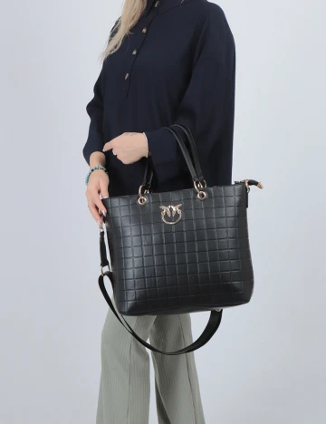 Geanta PINKO, negru Negru