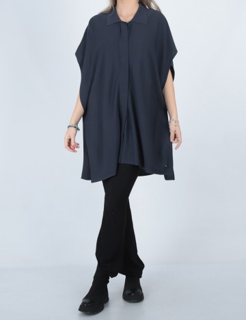 
						Poncho Comma, bleumarin, ONE SIZE