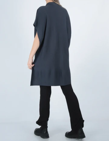 Poncho Comma, bleumarin
