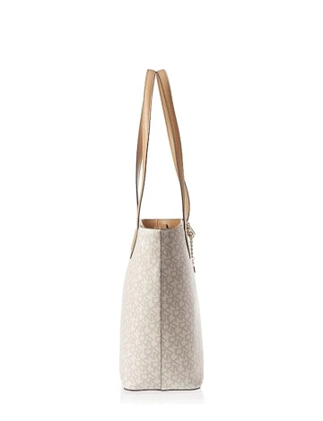 Geanta DKNY, ecru Alb