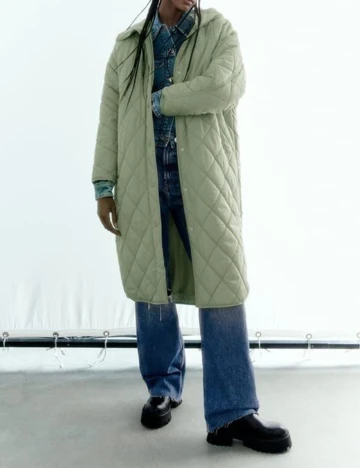 Geaca Zara, verde Verde