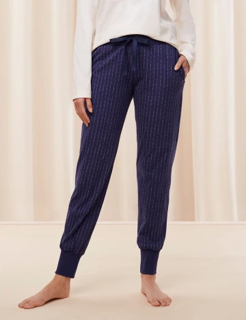 Pantaloni de pijama Triumph, bleumarin Albastru