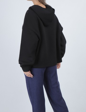 Hanorac Comma, negru