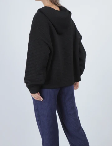 Hanorac Comma, negru