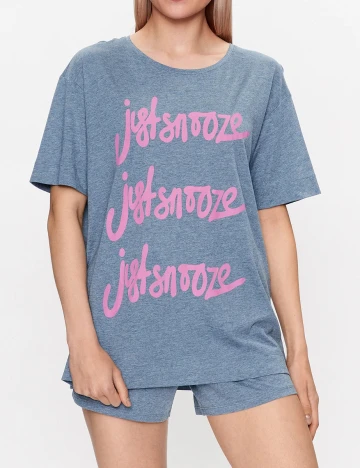 Pijama Triumph, albastru Albastru