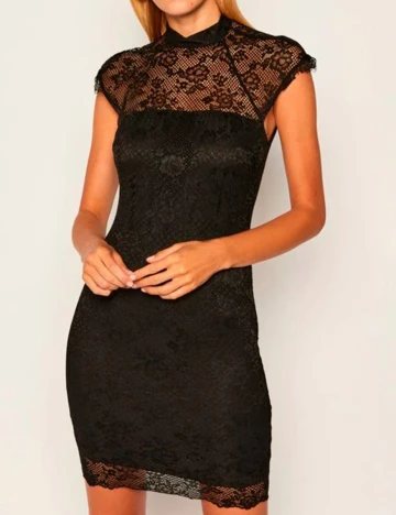Rochie scurta Guess, negru