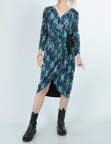 Rochie medie Marciano Guess, bleumarin