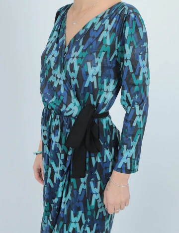 Rochie medie Marciano Guess, bleumarin