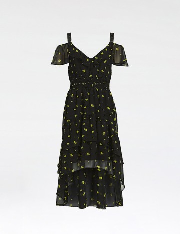 Rochie medie Guess, negru
