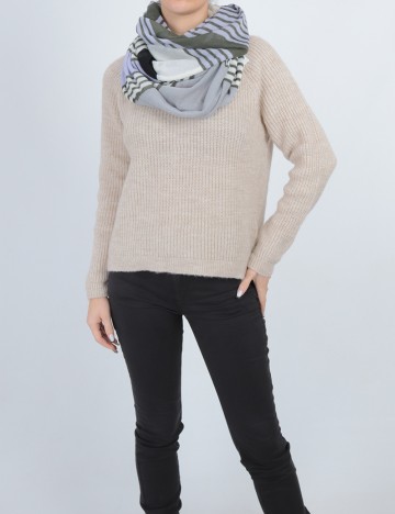 
						Esarfa circulara s.Oliver, gri, ONE SIZE