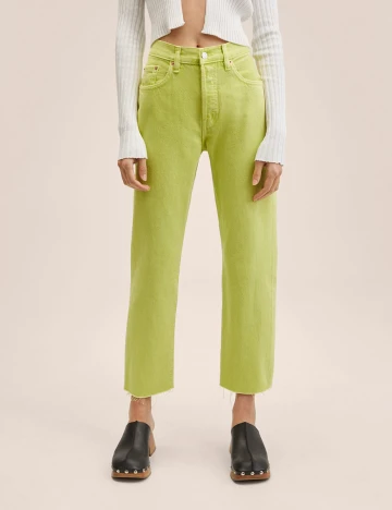 Blugi Mango, verde