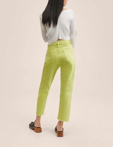 Blugi Mango, verde
