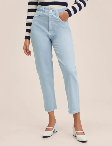 Blugi Mango, bleu