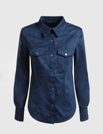 Camasa Guess, bleumarin