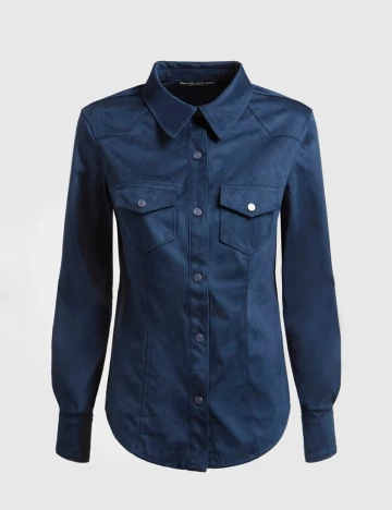 Camasa Guess, bleumarin