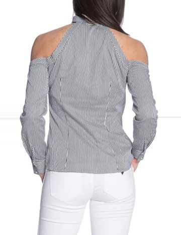 Camasa Guess, alb/negru