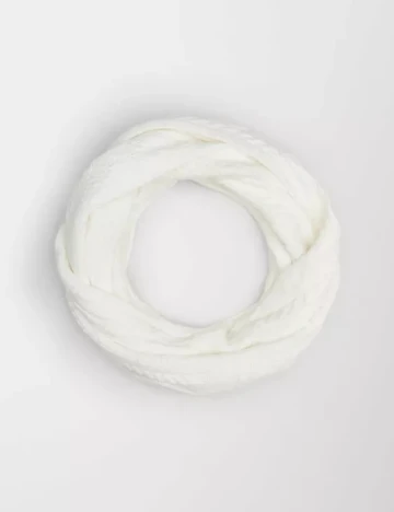 Fular Circular s.Oliver, alb