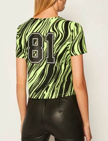 Tricou Guess, verde Verde