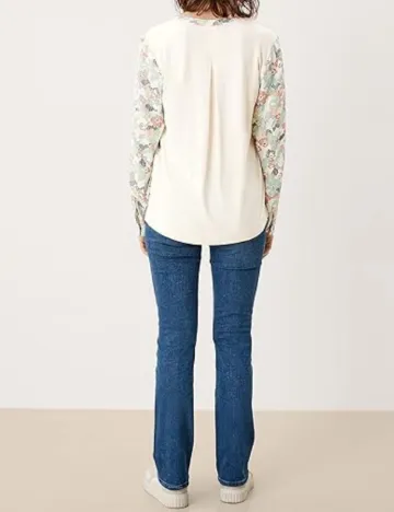 Bluza s.Oliver, floral print Floral print