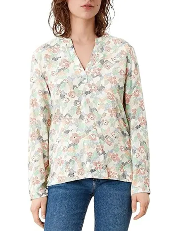 Bluza s.Oliver, floral print Floral print