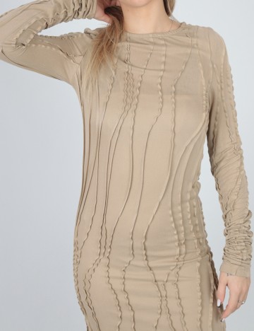 Rochie scurta Vero Moda, bej