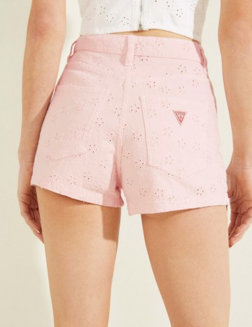 Pantaloni scurti Guess, roz