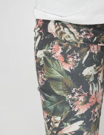 Pantaloni Guess, floral Floral print