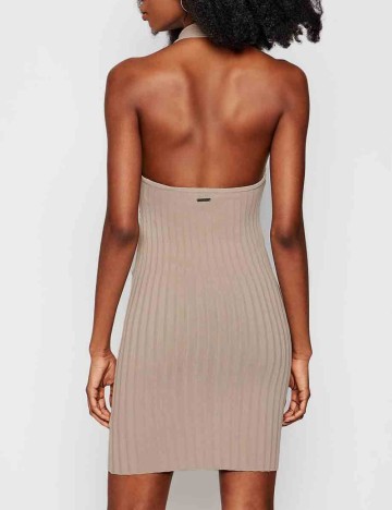 Rochie scurta Guess, bej