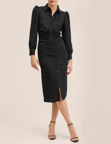 Rochie medie Mango, negru Negru