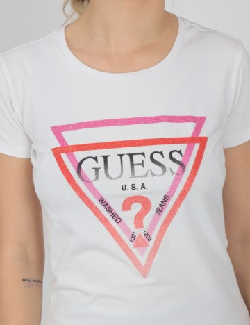 Tricou Guess, alb