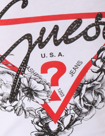 Tricou Guess, alb