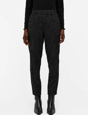 Pantaloni Object, negru Negru