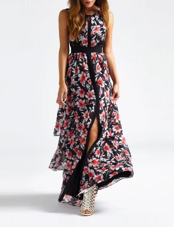 Rochie lunga Guess, floral