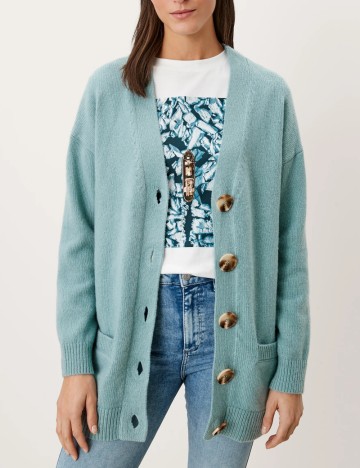 
						Cardigan s.Oliver, turcoaz