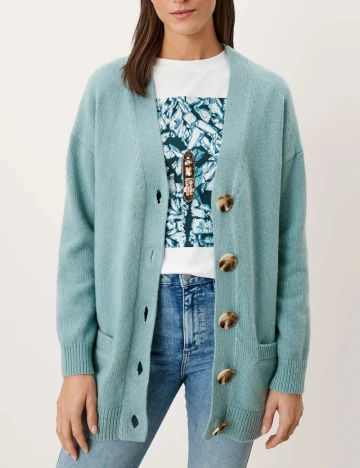 Cardigan s.Oliver, turcoaz